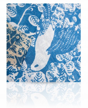 Палантин Женский SN-KABUTAR/BLU